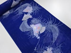 B反　絽　小紋　着尺反物